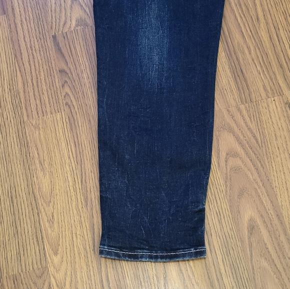 Women’s Silver Jeans Co. Dark Blue Ankle Cropped Skinny W31L25 Stretch Denim B72 - Picture 8 of 11